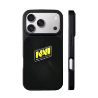 NAVI Natus Vincere esports logo iPhone 17 Pro Max Black Case
