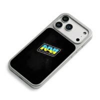 NAVI Natus Vincere Ukraine logo iPhone 17 Pro Max Electroplated Silver Case2