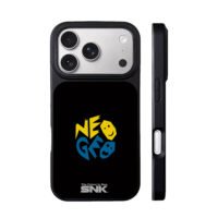 Neo Geo SNK retro gaming logo iPhone 17 Pro Max Black Case