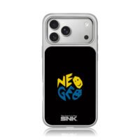Neo Geo SNK retro gaming logo iPhone 17 Pro Max Electroplated Silver Case1