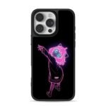 Neon Anya Forger Spy x Family art iPhone 16 Pro Max Black Case