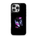 Neon Star Lord GOTG Vol2 art iPhone 16 Pro Max Black Case