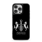 Newcastle United two seahorse logo iPhone 16 Pro Max Black Case