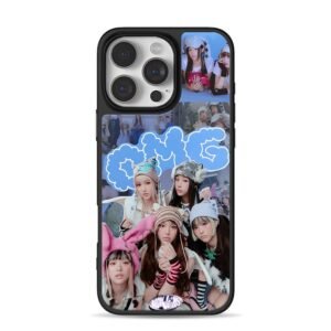 NewJeans OMG kpop girlgroup collage Phone Case for iPhone 11-17 & Samsung Galaxy S24-S26