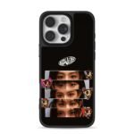 NewJeans Powerpuff Girls eye cuts Phone Case for iPhone 11-17 & Samsung Galaxy S24-S26