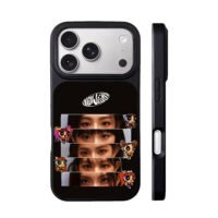 NewJeans Powerpuff Girls eye cuts iPhone 17 Pro Max Black Case