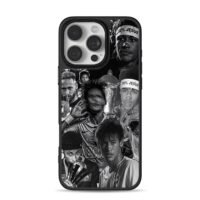 Neymar 100 Jesus football collage Phone Case for iPhone 11-17 & Samsung Galaxy S24-S26