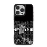 Neymar Jr 10 soccer repeated text Phone Case for iPhone 11-17 & Samsung Galaxy S24-S26