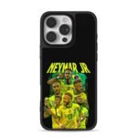 Neymar Jr Brazil team collage Phone Case for iPhone 11-17 & Samsung Galaxy S24-S26