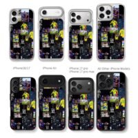 Neymar Jr football photo collage Chris Brown Phone Case Black Electroplated Silver For Iphone 11 To 17