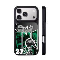 Nico Hulkenberg 27 F1 star art iPhone 17 Pro Max Black Case