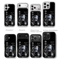 NieR Automata 2B YoRHa art Chris Brown Phone Case Black Electroplated Silver For Iphone 11 To 17