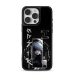 NieR Automata 2B YoRHa art iPhone 16 Pro Max Black Case