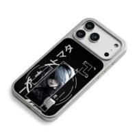 NieR Automata 2B YoRHa art iPhone 17 Pro Max Electroplated Silver Case2