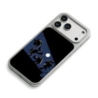 Ninja Turtles rooftop moon night iPhone 17 Pro Max Electroplated Silver Case2