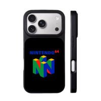 Nintendo 64 overlapping 3D N logo iPhone 17 Pro Max Black Case