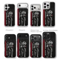 Nissan Datsun 240Z Fairlady Nismo Chris Brown Phone Case Black Electroplated Silver For Iphone 11 To 17