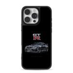 Nissan Skyline GTR R34 artwork iPhone 16 Pro Max Black Case