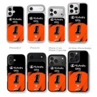 No1 Kubota onx Chevy racing livery Chris Brown Phone Case Black Electroplated Silver For Iphone 11 To 17