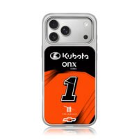 No1 Kubota onx Chevy racing livery iPhone 17 Pro Max Electroplated Silver Case1