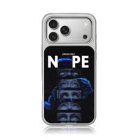 Nope Jordan Peele poster eyes horse iPhone 17 Pro Max Electroplated Silver Case1