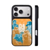 Norris Sainz 4 55 McLaren F1 photo iPhone 17 Pro Max Black Case