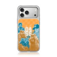 Norris Sainz 4 55 McLaren F1 photo iPhone 17 Pro Max Electroplated Silver Case1