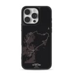 Nurburgring Nordschleife track map Phone Case for iPhone 11-17 & Samsung Galaxy S24-S26