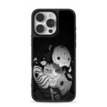 Obito Uchiha broken mask anime art Phone Case for iPhone 11-17 & Samsung Galaxy S24-S26