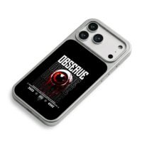 Observe dripping bloody eye iPhone 17 Pro Max Electroplated Silver Case2