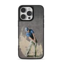 Oil painting of a golfer swinging Phone Case for iPhone 11-17 & Samsung Galaxy S24-S26