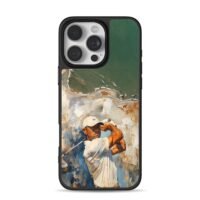 Oil painting Tiger Woods golf swing Phone Case for iPhone 11-17 & Samsung Galaxy S24-S26