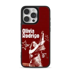 Olivia Rodrigo live concert poster Phone Case for iPhone 11-17 & Samsung Galaxy S24-S26