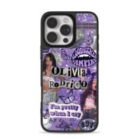 Olivia Rodrigo purple GUTS vampire Phone Case for iPhone 11-17 & Samsung Galaxy S24-S26