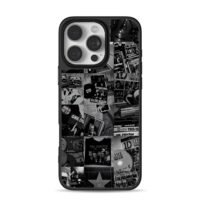 One Direction black white album photo collage Phone Case for iPhone 11-17 & Samsung Galaxy S24-S26