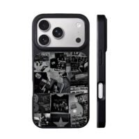 One Direction black white album photo collage iPhone 17 Pro Max Black Case
