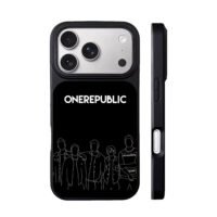 OneRepublic band line art iPhone 17 Pro Max Black Case