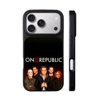 OneRepublic cartoon band art iPhone 17 Pro Max Black Case