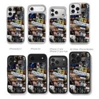 OneRepublic concert photo collage Chris Brown Phone Case Black Electroplated Silver For Iphone 11 To 17