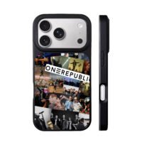 OneRepublic concert photo collage iPhone 17 Pro Max Black Case