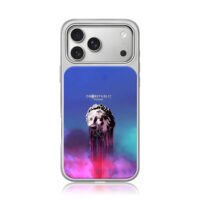 OneRepublic Human melted statue art iPhone 17 Pro Max Electroplated Silver Case1