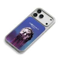 OneRepublic Human melting statue iPhone 17 Pro Max Electroplated Silver Case2