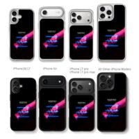 OneRepublic SomebodyToLove handrose Chris Brown Phone Case Black Electroplated Silver For Iphone 11 To 17