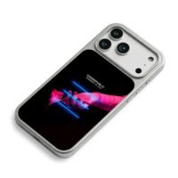 OneRepublic SomebodyToLove handrose iPhone 17 Pro Max Electroplated Silver Case2