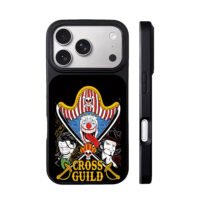 OP Cross Guild Buggy Croc Mihawk iPhone 17 Pro Max Black Case