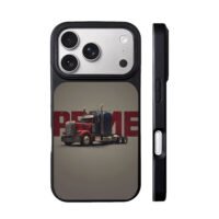 Optimus Prime truck with PRIME text iPhone 17 Pro Max Black Case