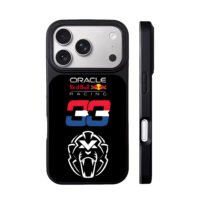 Oracle Red Bull Racing 33 lion iPhone 17 Pro Max Black Case