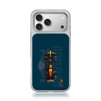 Oracle Red Bull Racing F1 car logo iPhone 17 Pro Max Electroplated Silver Case1