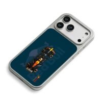 Oracle Red Bull Racing F1 car logo iPhone 17 Pro Max Electroplated Silver Case2