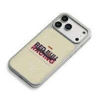 Oracle Red Bull Racing F1 car logo iPhone 17 Pro Max Electroplated Silver Case2